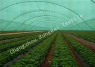 Kehidupan panjang HDPE pertanian naungan jaring / rumah kaca warna kain 10-99% naungan tingkat