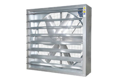 1.1kw 44000m3 / h Greenhouse suku cadang sidewall fan, 1380mm * 1380mm * 400mm