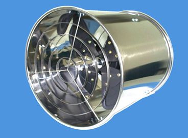 Greenhouse 145w suku cadang fan sirkulasi Ø400mm dengan rumah stainless steel sheet