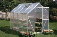 10mm UV Twin-dinding Kecil Polycarbonate Aluminium Hobby Greenhouse