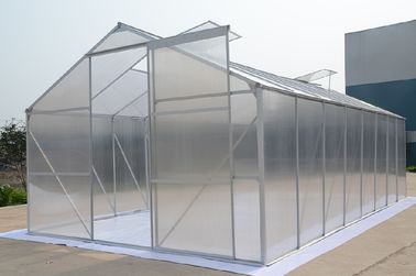 Aluminium Nature Alu-Silver Taman Rumah Kaca Untuk Hidroponik Tomato / Sayuran