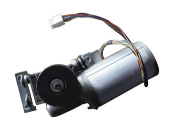 DC Aksesoris motor untuk sistem pintu otomatis, lapisan oranye, 24VDC 65W 4200rpm