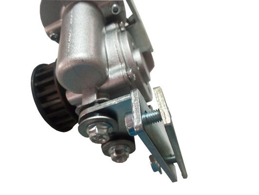 350 mm lapisan garis biru panjang pembuka pintu motor untuk sistem Pintu 24VDC 75W 4200rpm Ratio