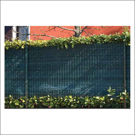 Dark Green HDPE Material Pagar Bersih, Garden Balcony Naungan Netting