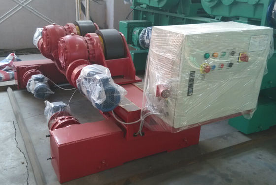 Motorize Bogie Pindah Pipe Welding Rotator Dengan cycloidal Planetary gear Reducer