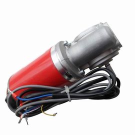Hitam casing Permanent Magnet Automatic Sliding Door motor 24VDC 60W atau 100W ada beban Kecepatan 200RPM