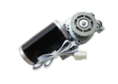 60.5mm Brush Kurang DC Automatic Sliding Door motor 24VDC Hitam Coating Aksesoris Ratio 01:15
