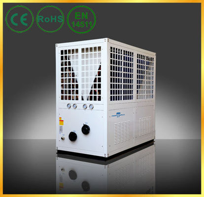Rumah Air Untuk Air Panas Pompa 52kw, Paksa Air Heat Exchanger Pompa Untuk Komersial