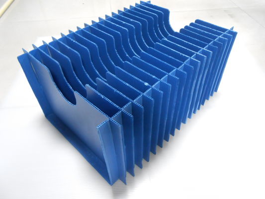 Api Resistance Konduktif Plastik PP Corrugated Plastic Pembagi 800 * 2000mm