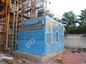 Ganda Cage kerekan Frekuensi Rack Dan Pinion Material mengangkat Peralatan CH3200
