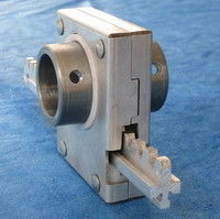 1 &quot;Rack paduan seng Greenhouse dan Pinion