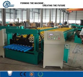 Tinggi Lembar Gudang Efektif Logam Mesin Roll Forming Untuk Bergelombang Logam Dinding