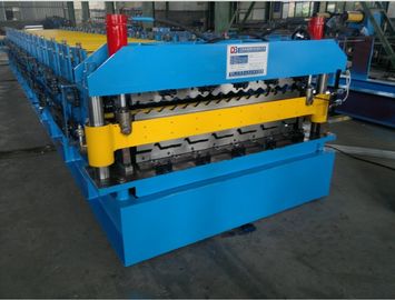 Double Layer Roll Forming Machine untuk Corrugated Roof dan IBR atap di Satu Jalur