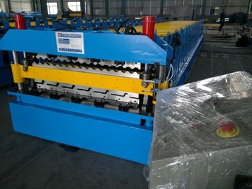 380V Double Layer Roll Forming Machine dengan Alternating Current Konversi Frekuensi
