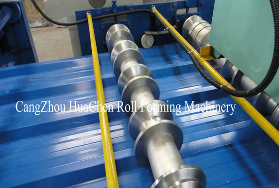 Otomatis Atap Lembar Galvanized baja Roll Forming Machine Dengan 19 Row Rollers