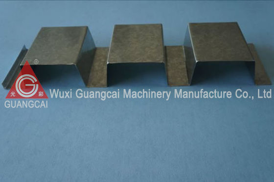 Galvanis baja Lantai Deck Baja Gulung Dibentuk Produk 0.4mm - 0.8mm