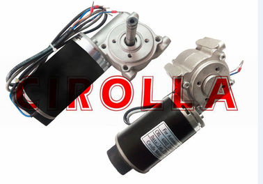60W 24V Low Noise Brush gear motor untuk Auto Sliding Door 1 Signal, 40 Pulse Honeywell Encoder