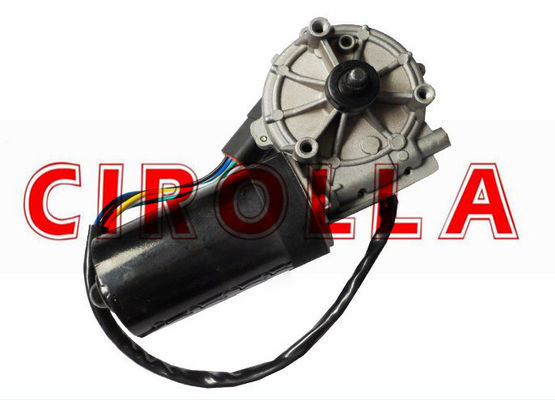 DC Worm Brush Permanent Magnet gear motor 24VDC untuk Mesin Power System