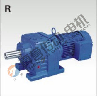 Mesin miniatur Rendah Rpm Helical Gear Motor Speed ​​Reducer Untuk Woodworking