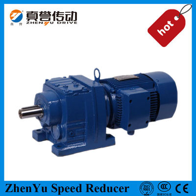 Mesin miniatur Rendah Rpm Helical Gear Motor Speed ​​Reducer Untuk Woodworking