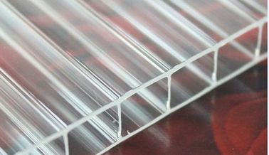 Transparan Skylight Commercial Greenhouse Polycarbonate berongga Lembar Uv Coated