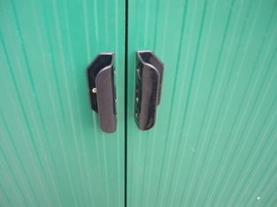 Waterproof Medium Apex Yard, Storage Aliran Untuk Alat Penyimpanan, Powder Coated Bingkai