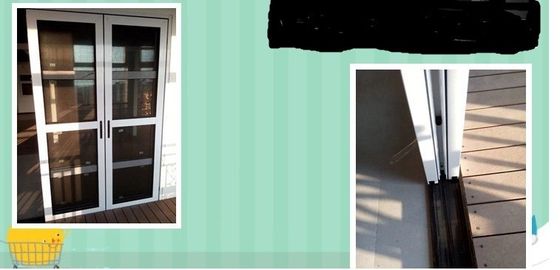 Anti-noise airproof aluminium Auto sliding door operators dengan powder dilapisi