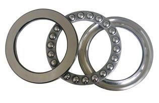 C3 C4 Tinggi presisi Thrust Ball 51.305 Bantalan untuk motor / mobil / auto