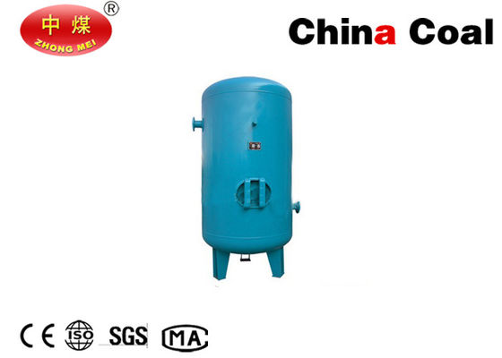 Peralatan 1.5M3 Compressed Air Tank profesional Sistem Ventilasi 8 Bar Tekanan