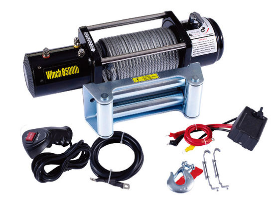 3 tahap planet listrik Winch ATV 8500lb untuk bangunan dengan 4.0KW / 5.5HP Motor